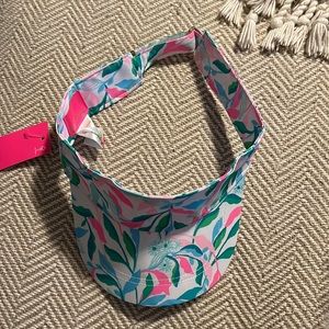 NWT Lilly visor WTA print